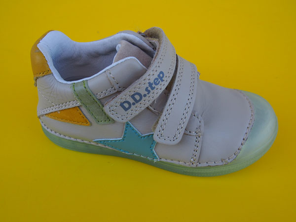 Detské kožené topánky D.D.Step S049 - 349A cream