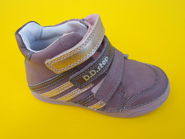 Detské kožené topánky D.D.Step A040 - 316 baby pink