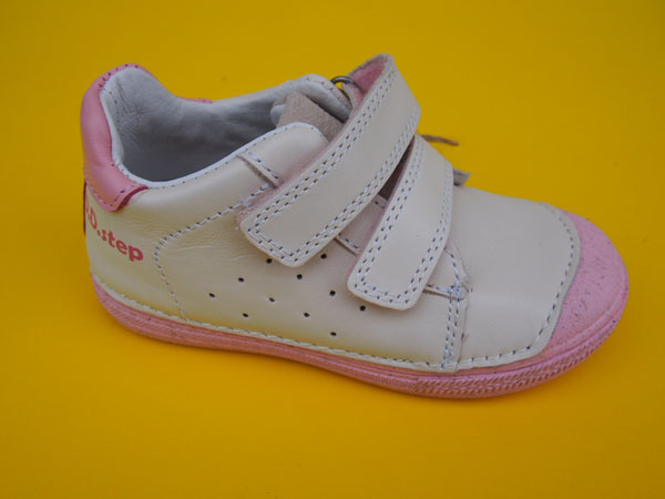 Detské kožené topánky D.D.Step S049 - 41158C white