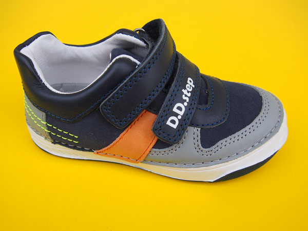 Detské kožené topánky D.D.Step S040 - 41688 royal blue
