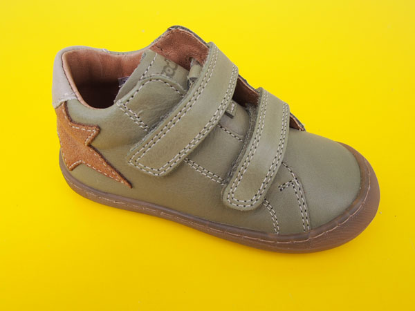 Detské kožené topánky Froddo G2130309-3 olive