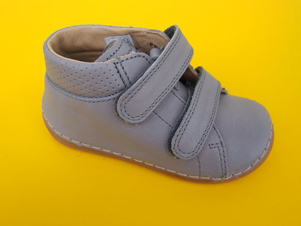 Detské kožené topánky Froddo G2130312-3 light grey