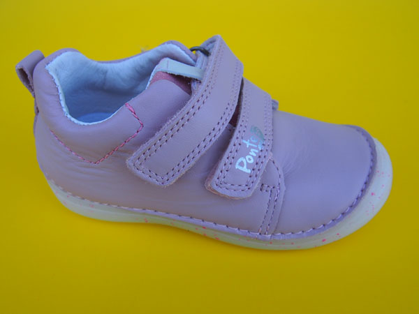 Detské kožené topánky Ponté DA03-4-1342B pink 