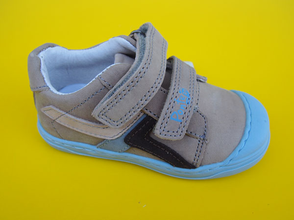 Detské kožené topánky Ponté DA03-4-1701 grey