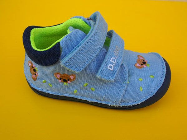 Detské plátenkové topánky D.D.Step C070 - 41709A sky blue