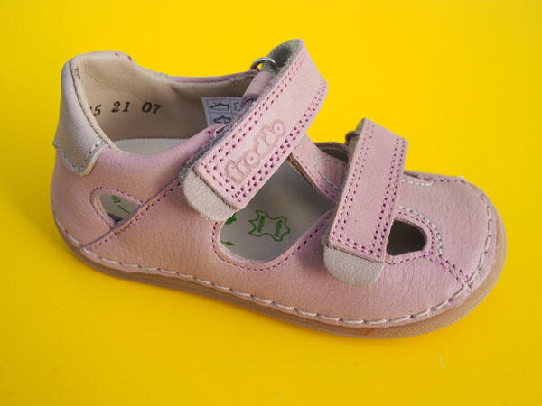 Detské kožené sandálky Froddo G2150185-9 pink