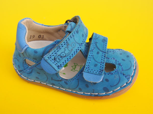 Detské kožené sandálky Froddo flexible G2150147-12 denim