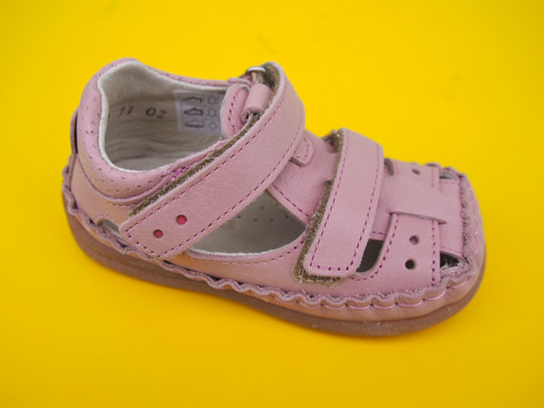 Detské kožené barefoot sandálky Froddo G2150164-2 pink BAREFOOT