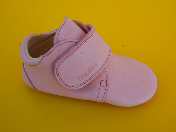 Detské kožené barefoot topánočky Froddo Prewalkers G1130005-1 pink BAREFOOT