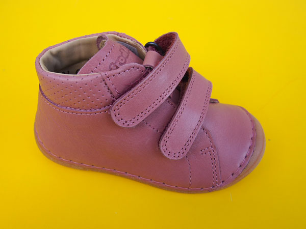 Detské kožené topánky Froddo Paix Up 2130346-24 dark pink