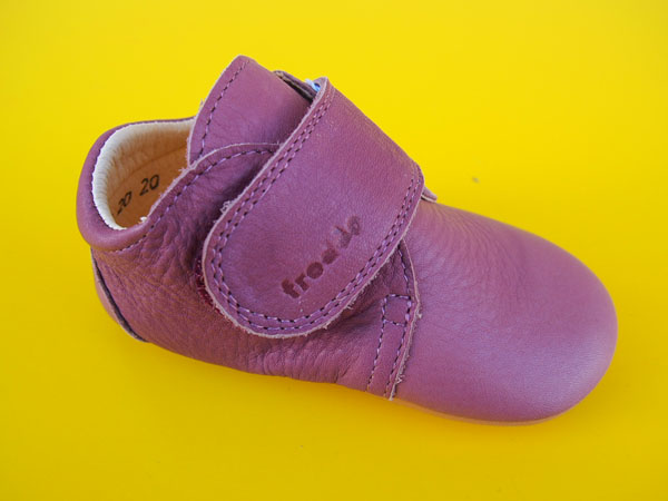 Detské kožené topánočky Froddo Prewalkers G1130005-16 nude BAREFOOT