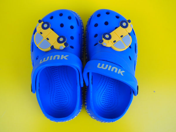 Detská plážová obuv Wink - modrá