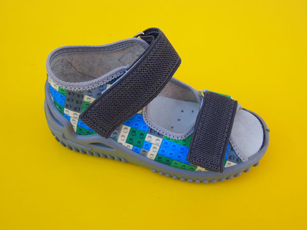 Detské papučky Zetpol - sandálky lego 
