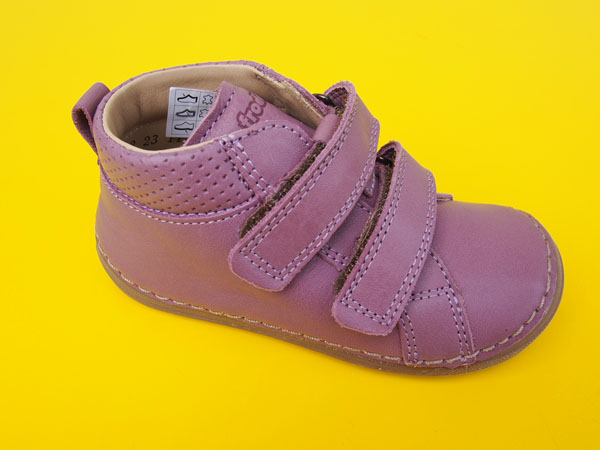 Detské kožené topánky Froddo flexible G2130268 lavender