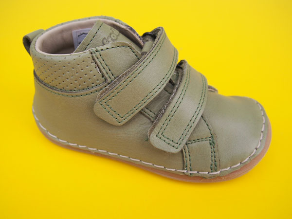Detské kožené topánky Froddo G2130284-4 olive