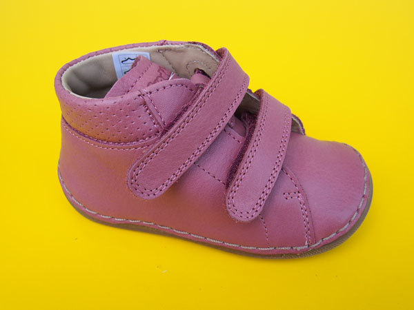 Detské kožené topánky Froddo flexible G2130299-11 dark pink