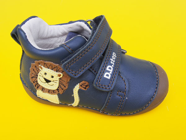 Detské kožené topánky D.D.Step S015 - 321 royal blue