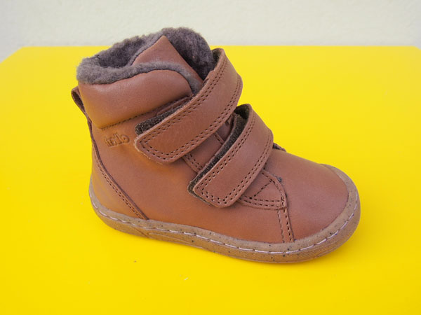Detské kožené zimné topánky Froddo G2110124-3 cognac 
