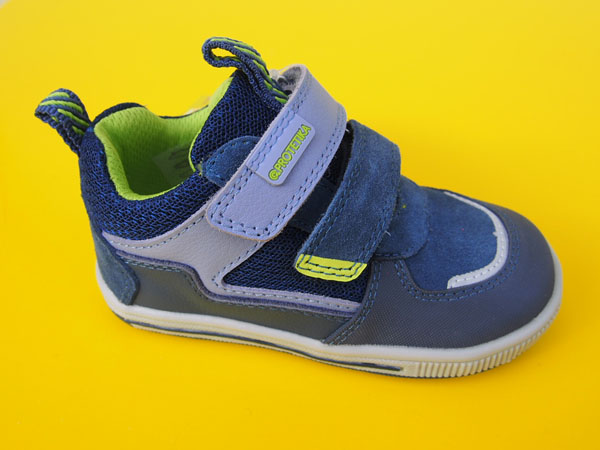 Detské kožené topánky Protetika - Kyro blue