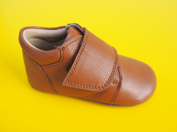 Detské kožené topánky Bundgaard BG601028 Tan BAREFOOT