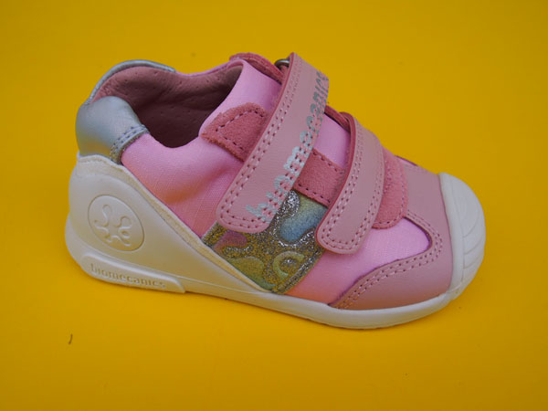 Detské kožené topánky Biomecanics 242110-B cuarzo