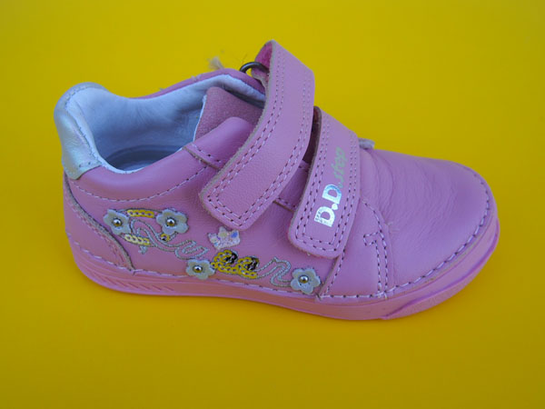 Detské kožené topánky D.D.Step S040 - 41475A dark pink 