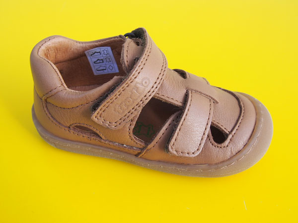 Detské kožené sandálky Froddo G2150186-2 brown