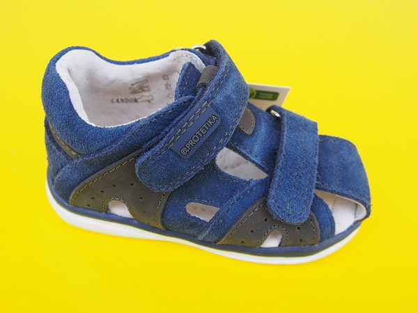 Detské kožené sandálky Protetika - Landon