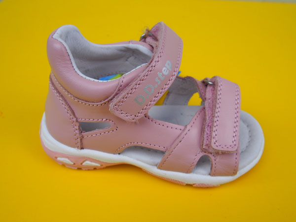 Detské kožené sandálky D.D.Step G290 - 41965D pink