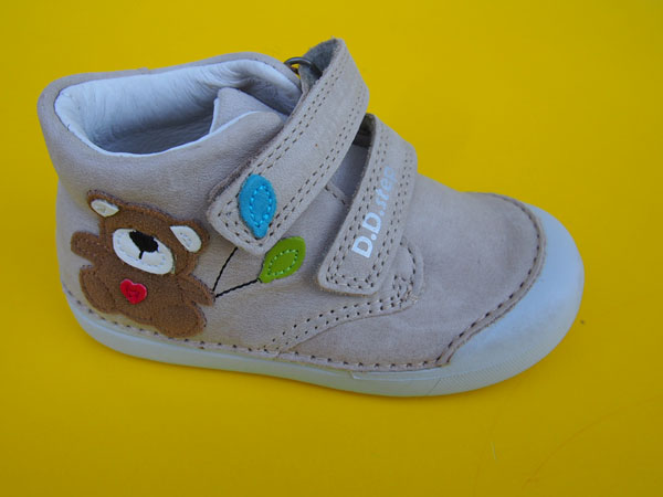 Detské kožené topánky D.D.Step S066 - 51917 cream