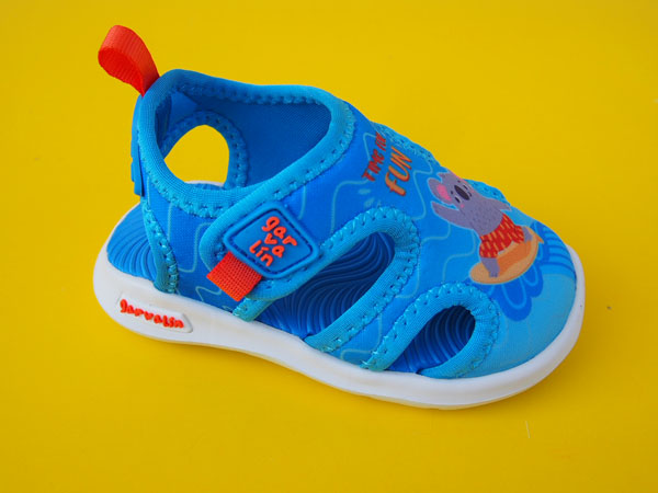 Detská plážová obuv Garvalin 252846-A008 azul 