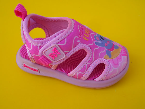 Detská plážová obuv Garvalin 252846-B032 rosa