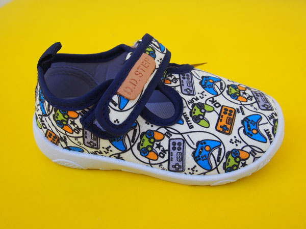 Detské plátenky D.D.Step C086 - 51492 white BAREFOOT