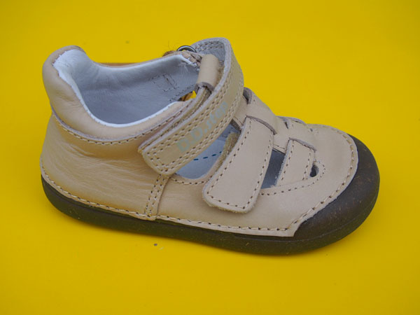 Detské kožené sandálky D.D.Step H066 - 51789B cream 