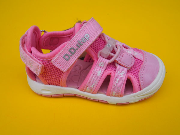 Detské hydrofóbne sandálky D.D.Step G065 - 51748C dark pink RÝCHLOSCHNÚCE