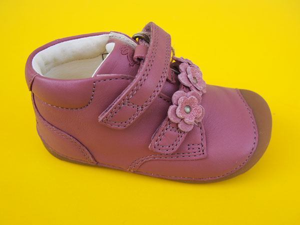 Detské kožené topánky Bundgaard BG101230 Petit Flower Blush BAREFOOT