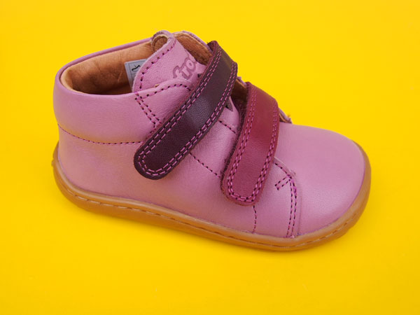 Detské kožené topánky Froddo G2130360-9 pink BAREFOOT