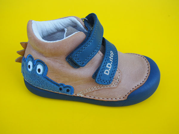 Detské kožené topánky D.D.Step S066 - 52509 cream 