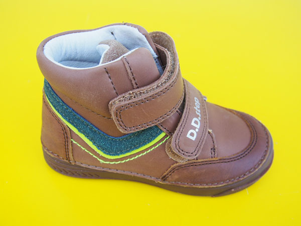 Detské kožené topánky D.D.Step A040 - 52962A cream