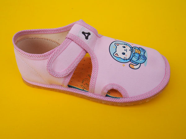 Detské papučky Antal - Rascal Space Kitty BAREFOOT