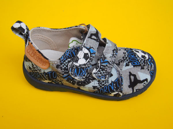 Detské plátenky D.D.Step C086 - 62397B dove grey BAREFOOT