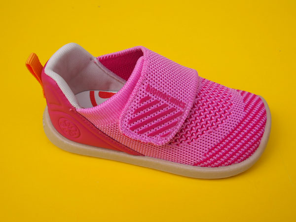 Detské sieťované tenisky Biomecanics 262188-J374 lila y rosa BAREFOOT