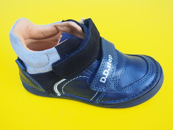 Detské kožené topánky D.D.Step A078 - 62105A royal blue 