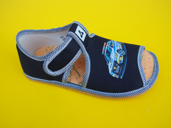 Detské papučky Antal - Rover Police BAREFOOT
