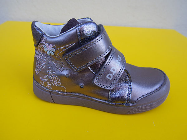 Detské kožené topánky D.D.Step A068 - 62147A copper SVIETIA NA BOKU